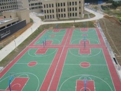 丙烯酸球場(chǎng)如何施工劃線