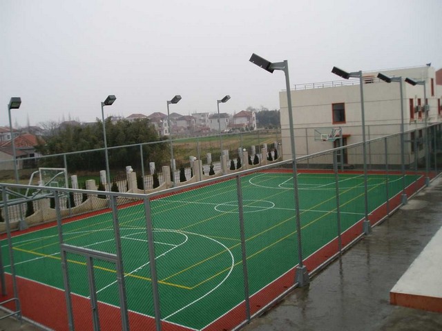 硬地及彈性丙烯酸籃球場、網(wǎng)球場