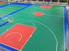 常熟塑膠籃球場